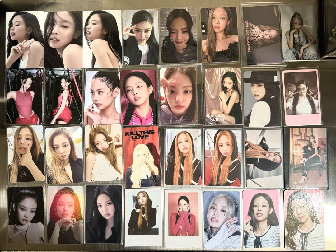 盤出］Blackpink小卡Jennie, 興趣及遊戲, 收藏品及紀念品, 韓流- Carousell