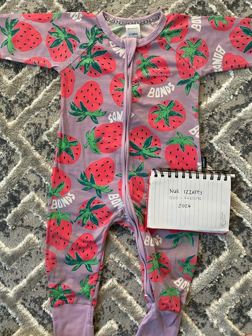 Bonds strawberry wondersuit