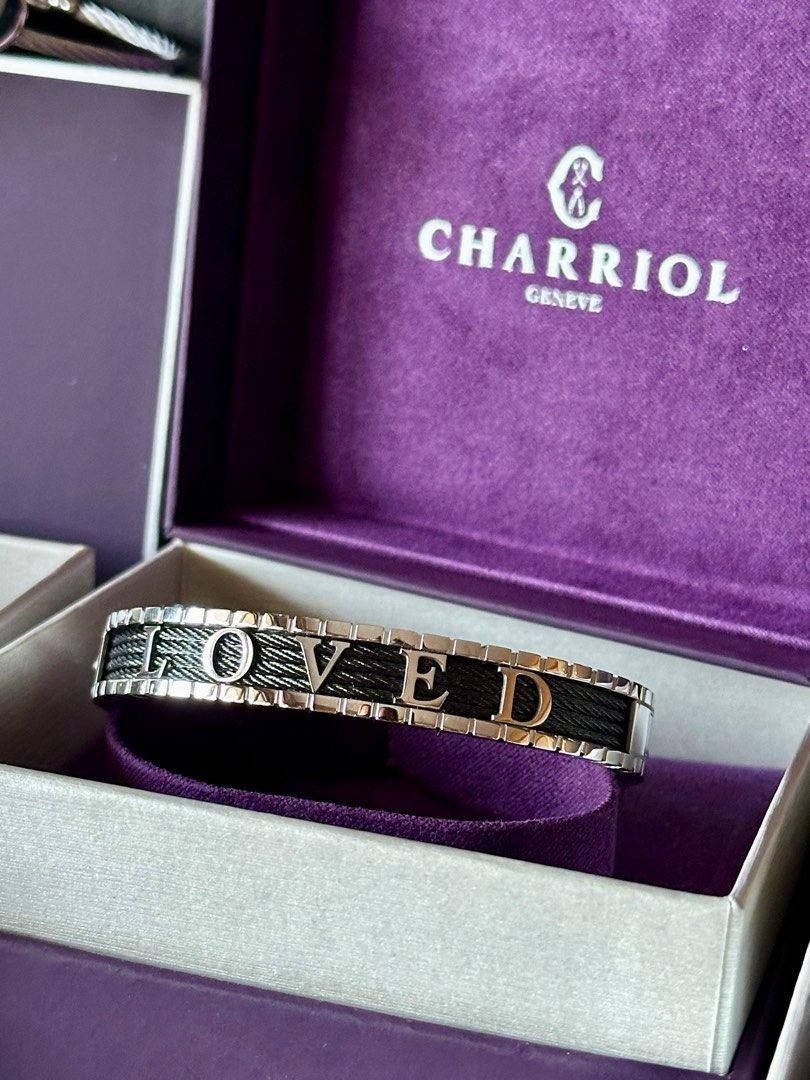 CHARRIOL Forever Loved Black Bangle