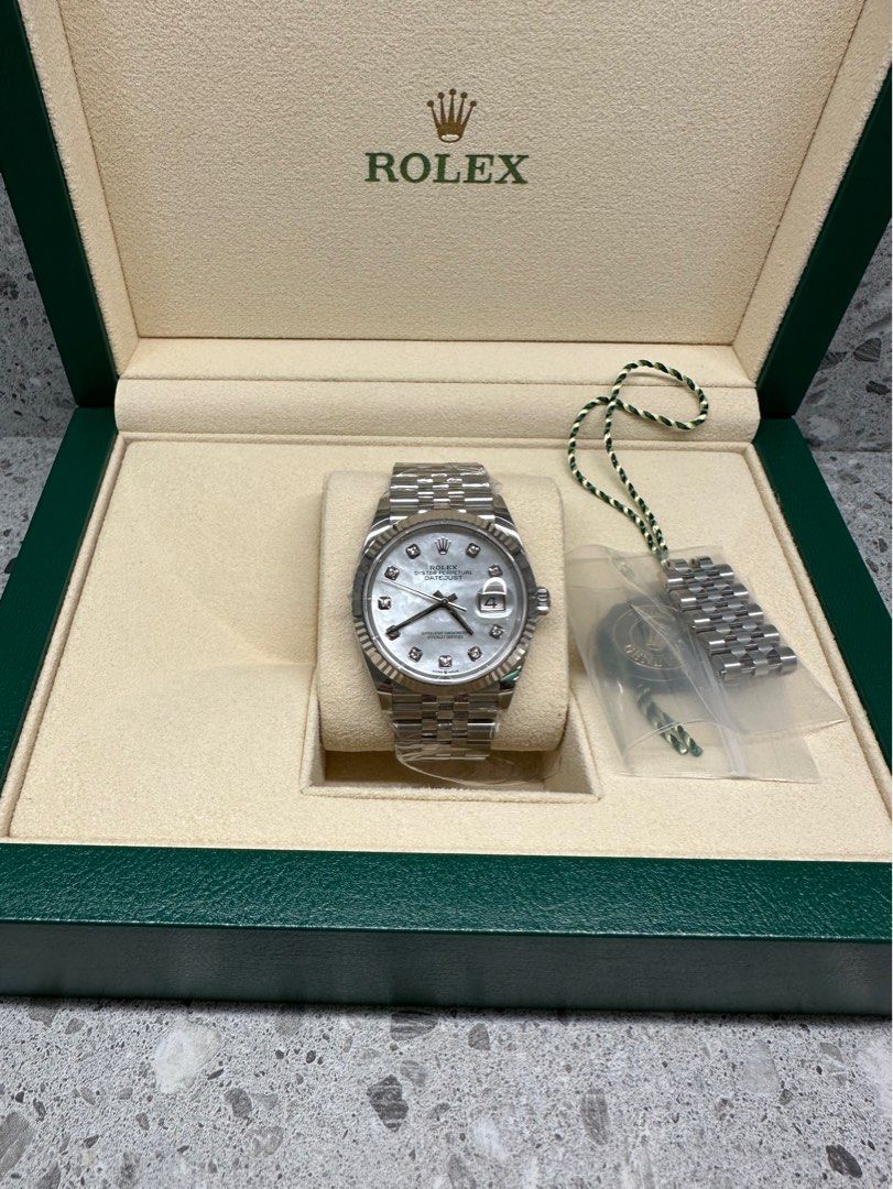 rolex datejust 36mm fluted bezel