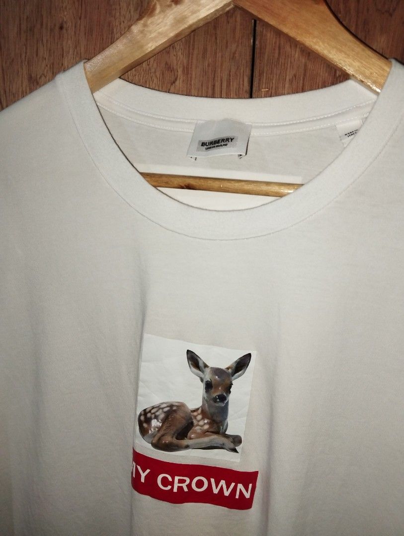 Crown burberry cheap
