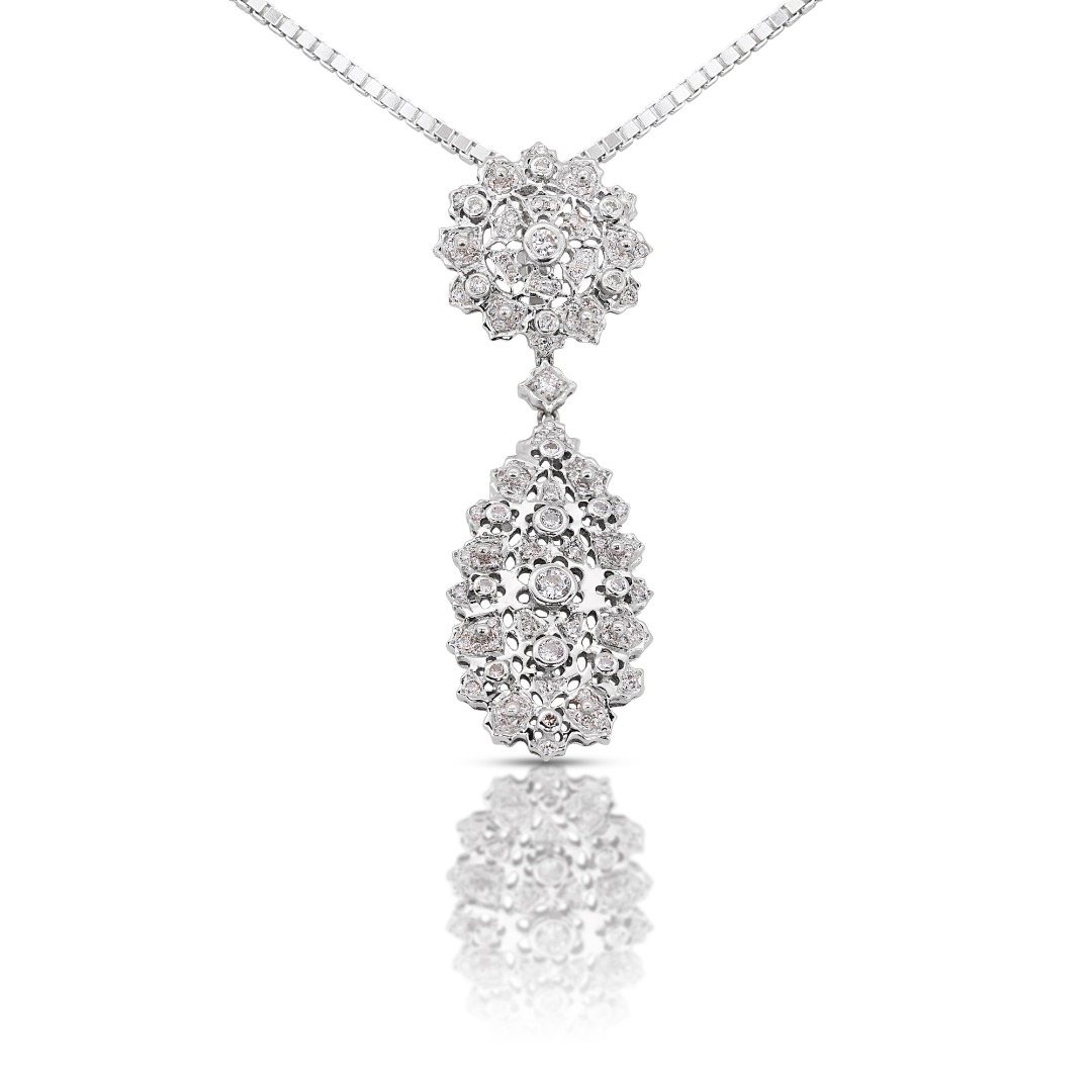 White gold necklace price cheap