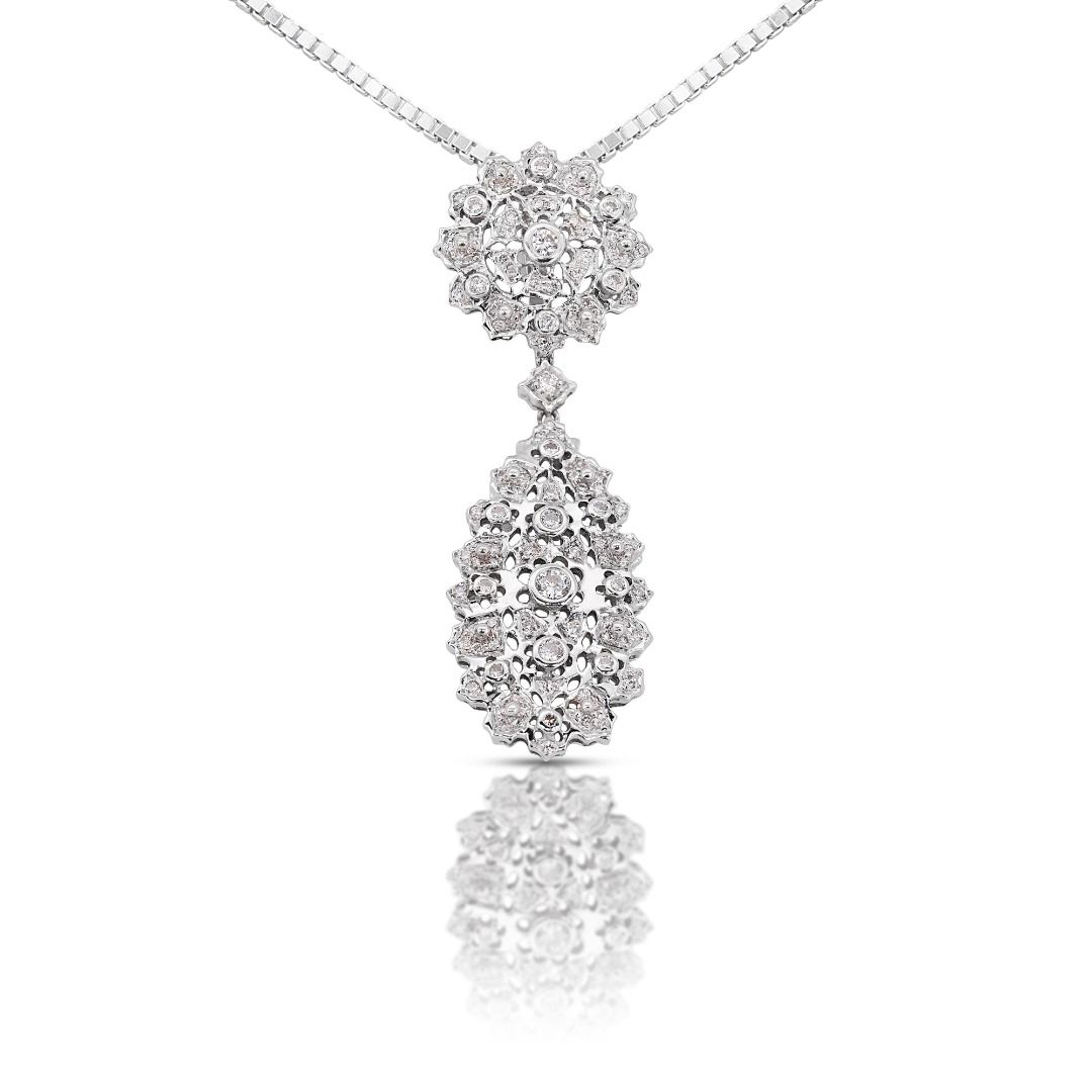 White gold wedding hotsell necklace