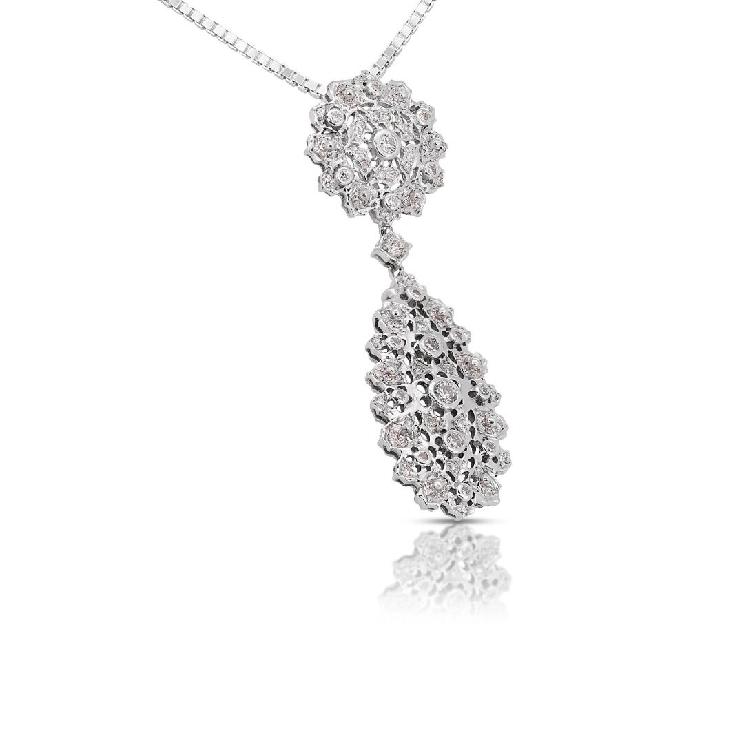 White discount gold necklace