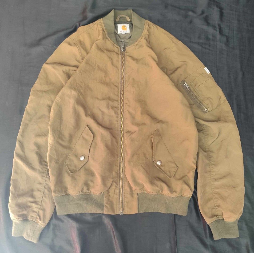 Carhartt wip online adams bomber jacket