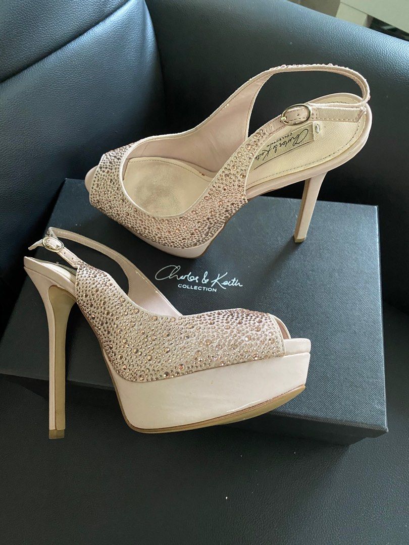 Charles Keith Wedding Shoes 5 inch