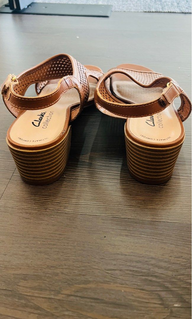 Clarks sling back shoes