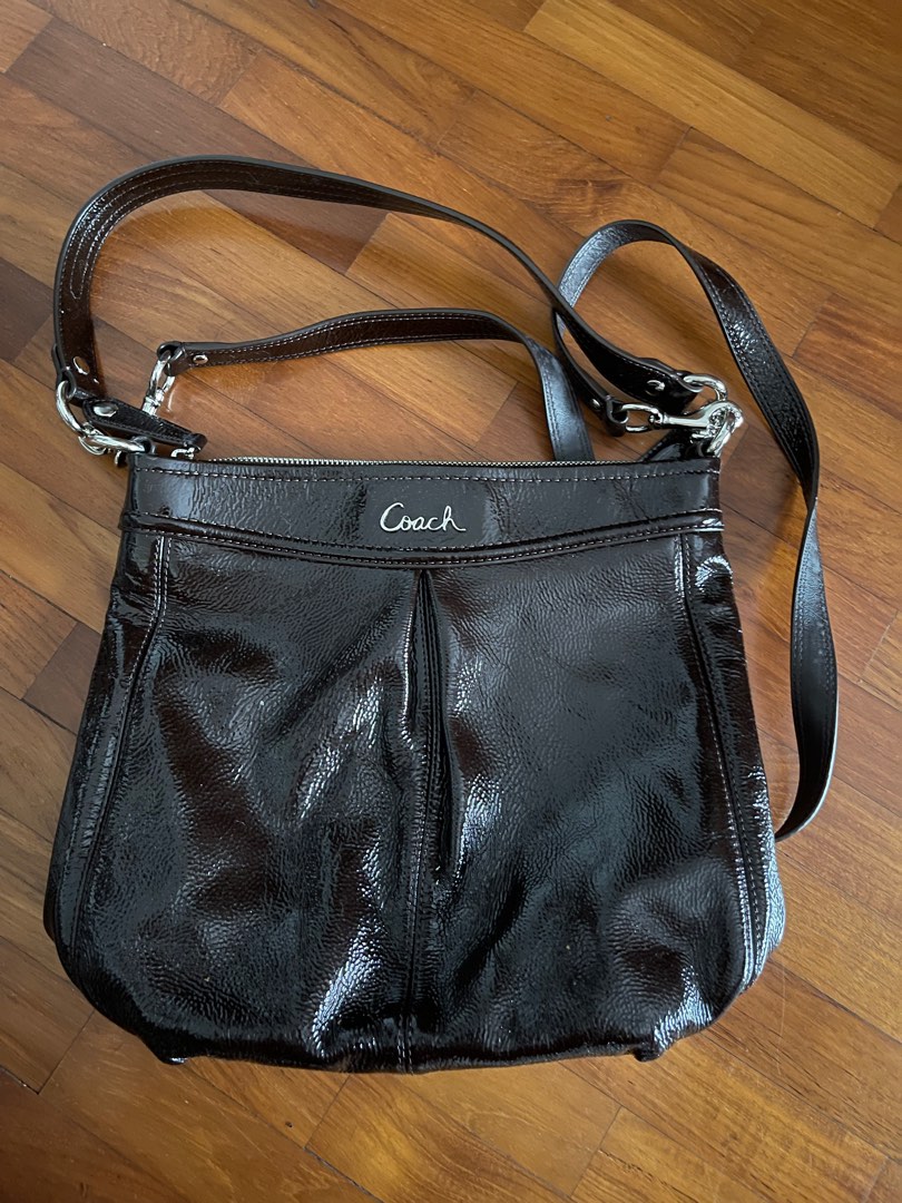 Coach patent leather crossbody bag new arrivals