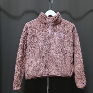 Champion Cropped Fleece Quarter Zip Qzip Jacket Sweater Authentic Complete with Tags / Official Merch