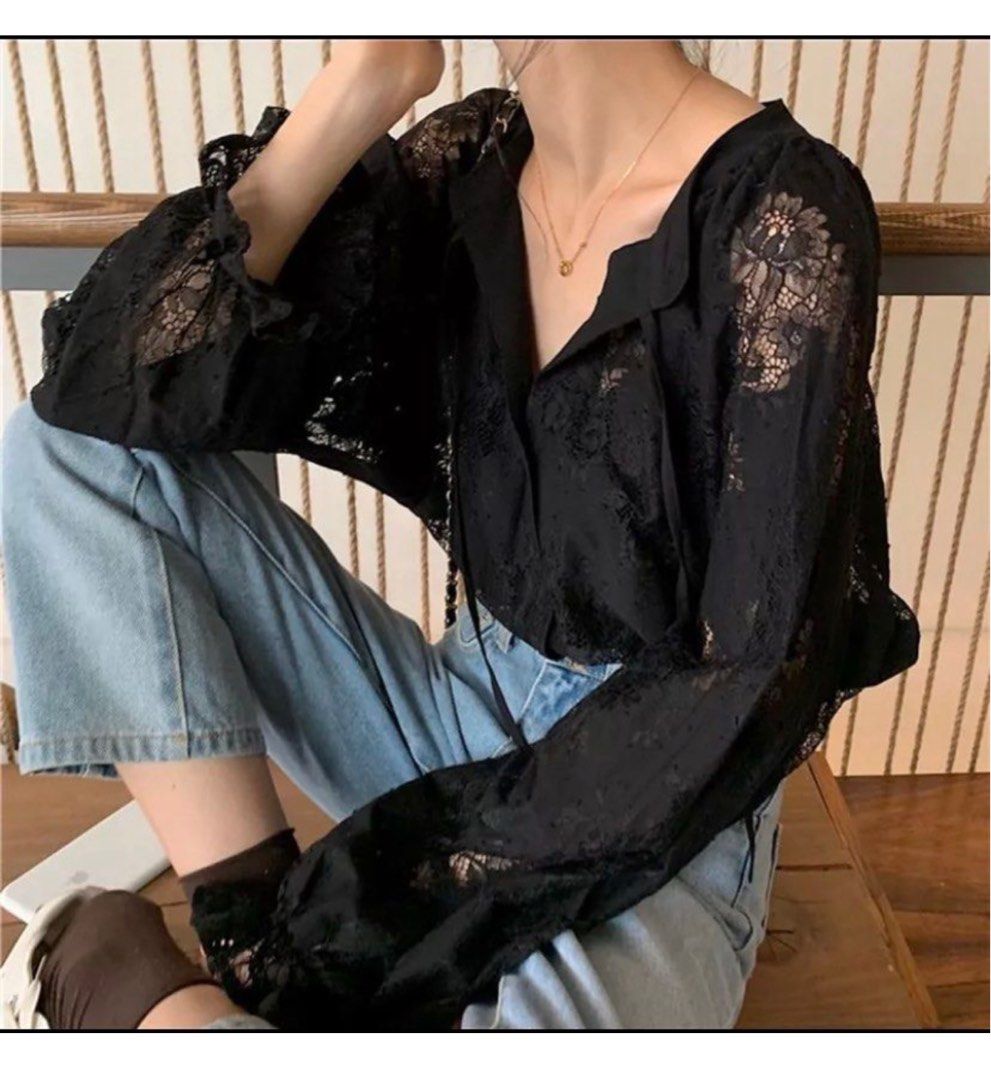 cute lace blouse