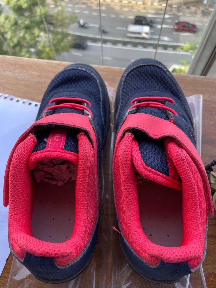 Decathlon shoes and rain cover