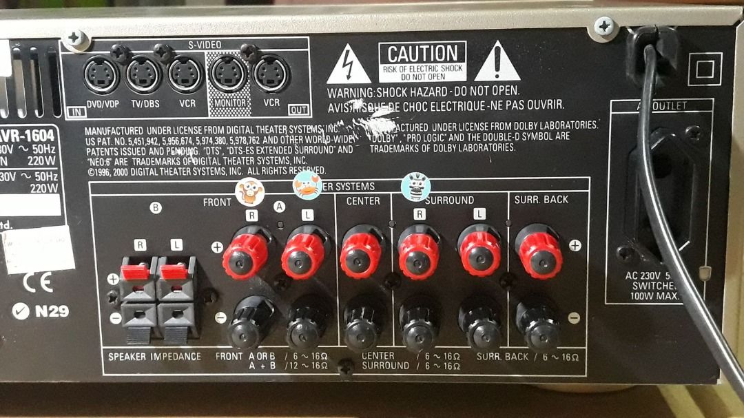 Denon AVR1604, Audio, Soundbars, Speakers & Amplifiers on Carousell