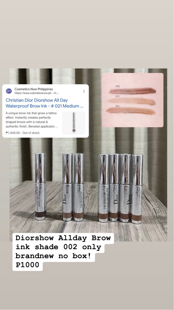 Christian dior diorshow all day brow ink clearance