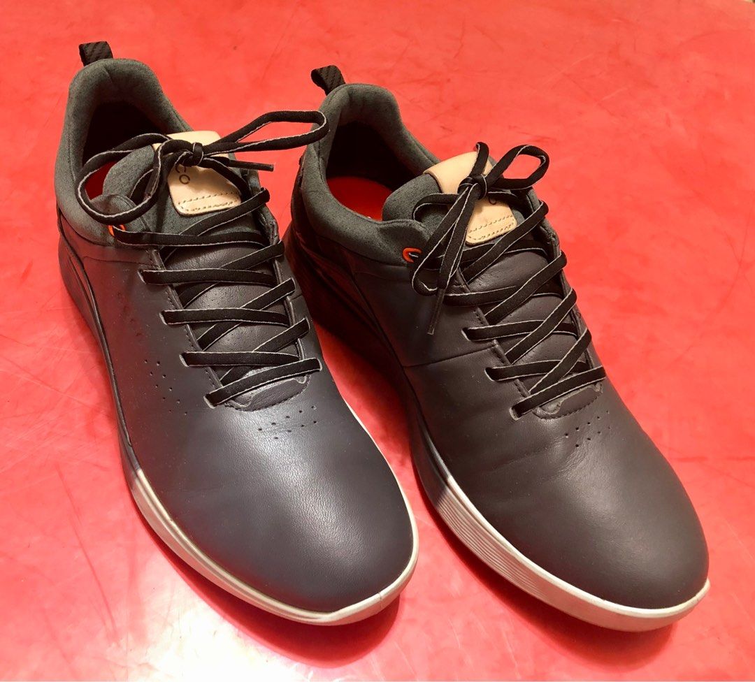 Ecco golf shoes mens red discount