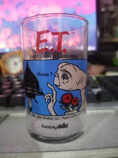 ET Extra Terrestrial Limited Edition Glass JAPAN SUNTORY ADE