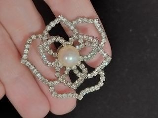 Faux Pearl pin from Japan