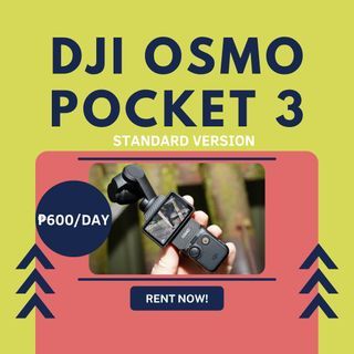 FOR RENT: DJI Osmo Pocket 3