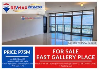 For Sale East Gallery Place 2BR Corner Unit