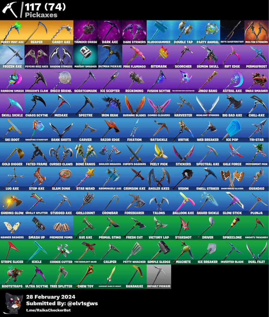 Fortnite account (rare skins) can nego, Video Gaming, Video Games