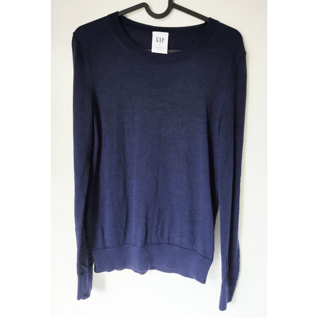 GAP 100 Extra Fine Merino Wool Sweater Men s XS Men s Fashion