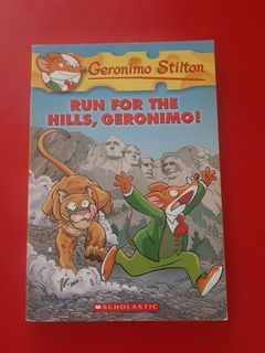 Geronimo Stilton Book Run for theHill, Geronimo!