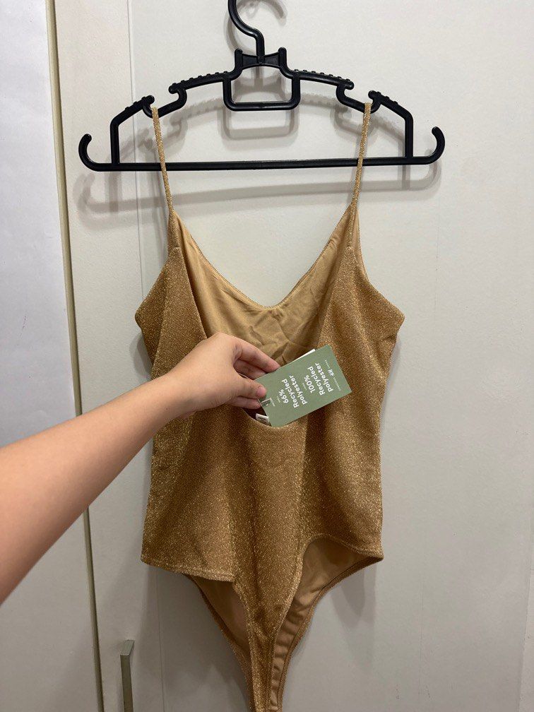 Gold top discount h&m