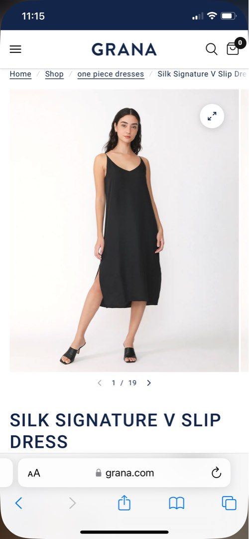 grana silk dress 2018 Grana Silk Dresses Review: Tea Dress and V-Neck Shift Dress Fairly Curated