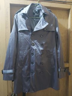 Gray Coat for Spring or Autumn Travel
