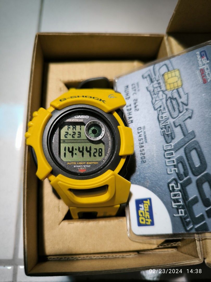 G shock kuning shop