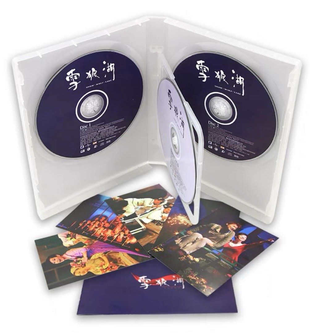 张学友雪狼湖创意音乐剧全新国语限量珍藏DXD纪念版2CD+VCD光盘