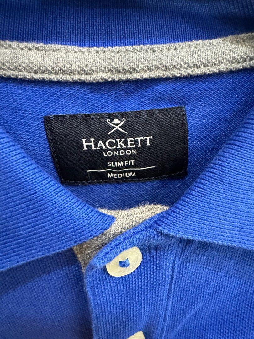 Hackett London Blue Polo ( Slim Fit Medium) (Category: Tshirts & Polo Shirts ) located in San Juan City. Submitted by danielnavvvvarro (Listing ID 1290184036, Image 3). Description: ‼️ READ ME ‼️ - dimes: L 27 x W 21 - Slim Fit Medium on tag - Shipping shouldered by the buyer - MOP: Gcash/BPI - 2 days reservation MAX. - STRICTLY NO RETURNS, REFUNDS, CANCELLATIONS 📌COMING FROM BINONDO MANILA 📌SHIPPING SHOULDERED BY BUYER 📌CAN DO GRAB/LALAMOVE/ 