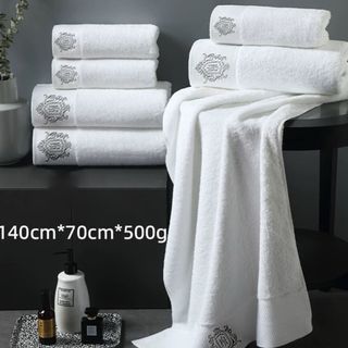 High Quality Bath Hotel Towel 500G 70*140 (Hotel Supplies,Airbnb,Guest House,Beach Resort,)