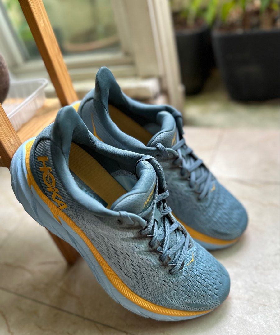 HOKA Running Shoes Clifton 8 Wide Men s Fashion Footwear