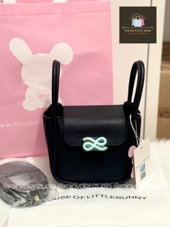 HOUSE OF LITTLE BUNNY BENTO PU IN BLACK