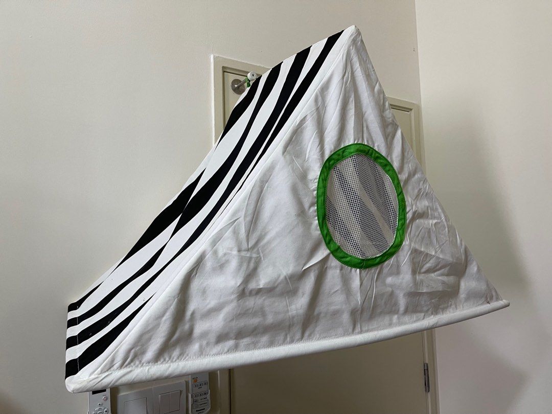 Ikea bed canopy hemmahos, Babies & Kids, Baby Nursery & Kids Furniture