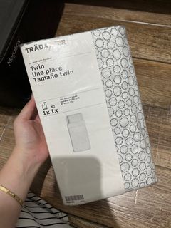 Ikea Twin Size Duvet Cover and Pillow Case