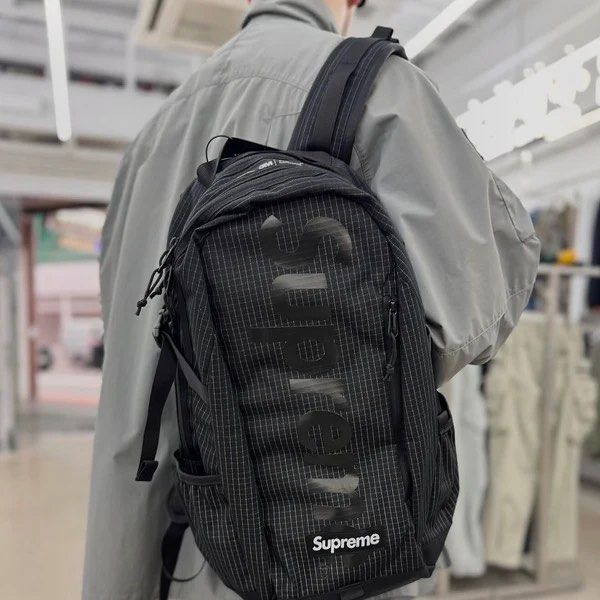 INSTOCK Supreme Reflective Backpack Black Men s Fashion Bags