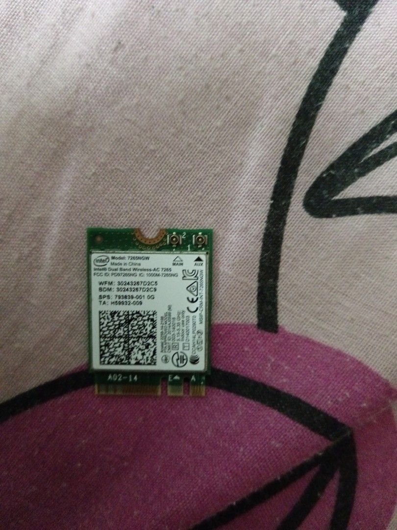 Intel wireless AC-7265, Computers & Tech, Parts & Accessories ...