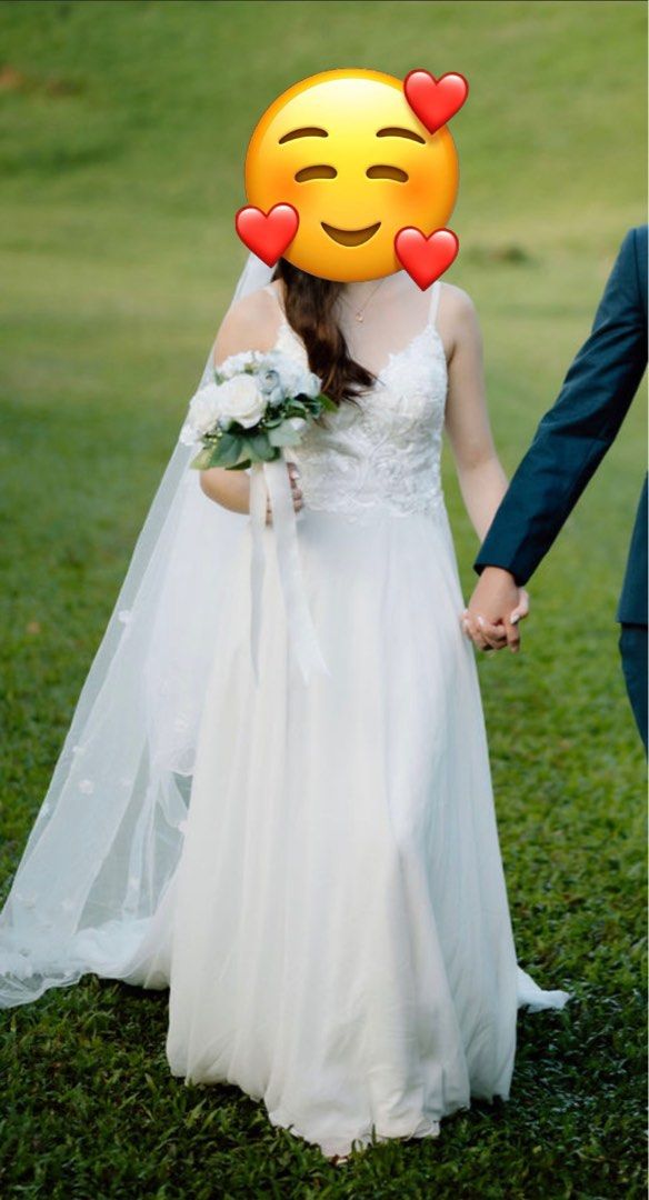 JJ house Wedding gown dress UK6 8