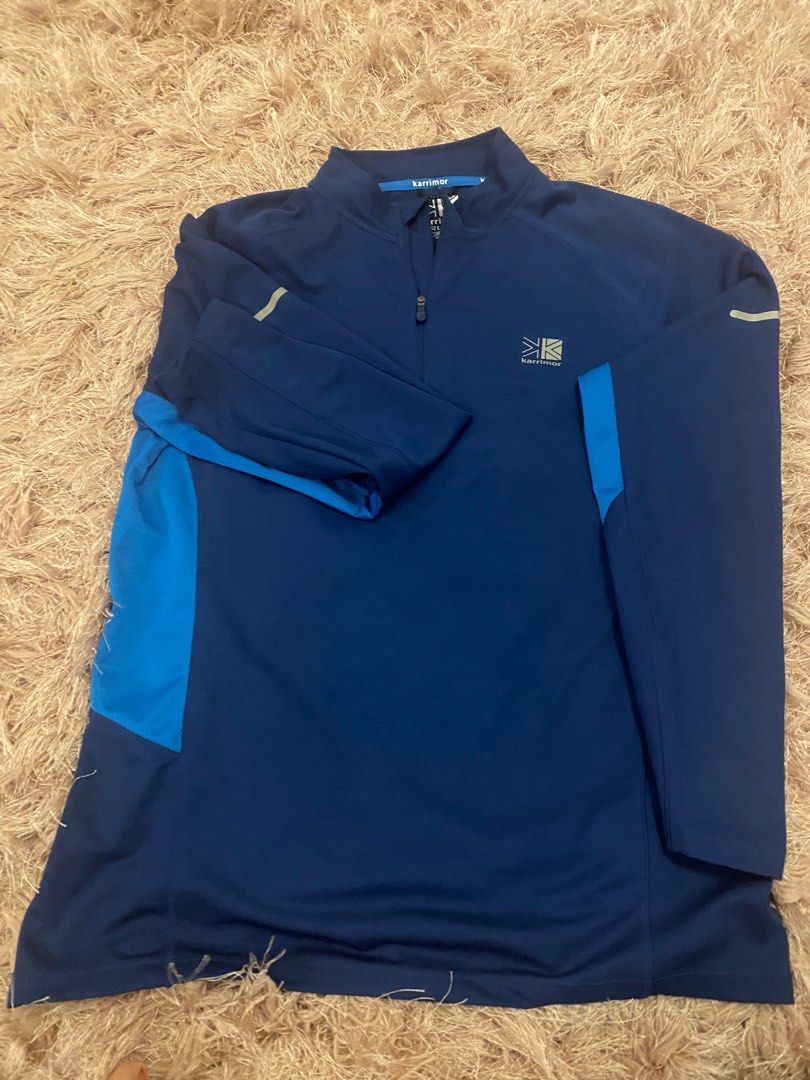Karrimor Quarter Zip long sleeve shirts Women s Fashion