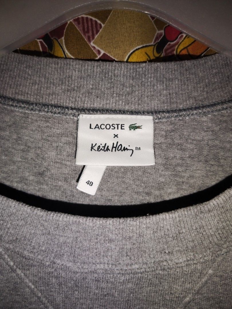 Sweat lacoste top keith haring