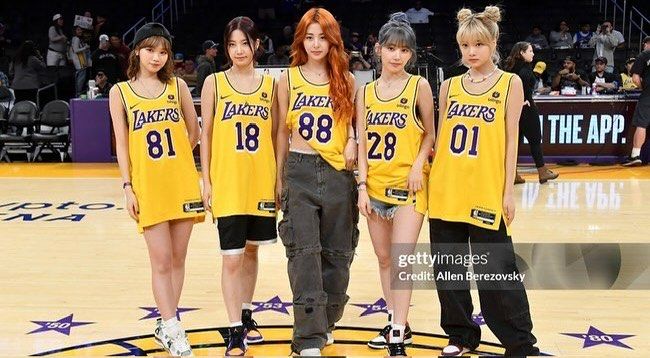 Le sserafim Chaewon Yunjin Eunchar Sakura Kazuha Los Angeles