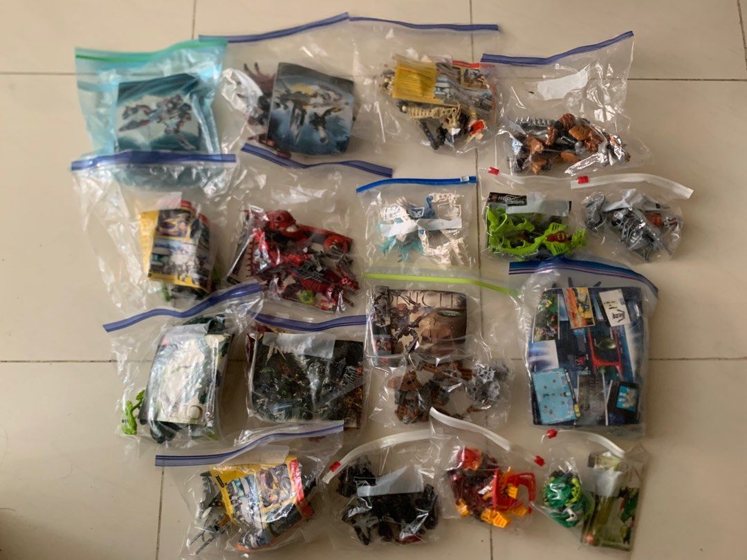 LEGO Bionicles (list @description) (Category: Lego & Building Sets) located in Davao. Submitted by riccirici (Listing ID 1290123365, Image 1). Description: LEGO Bionicles Authentic From Virginia US Lot sale only 13,800 php + SF (W/O Seller sponsored voucher) JRS, J&T Bank Transfer, Gcash LIST Guurahk 8590 Vastus 8986 Vorox 8983 Mistika 8696 Mistika 8695 Phantoka 8691 Piraka 8901 Toa Hordika 8739 Breez 7165 InikaToa Jaller 8727 Agori Raanu 8973 Le