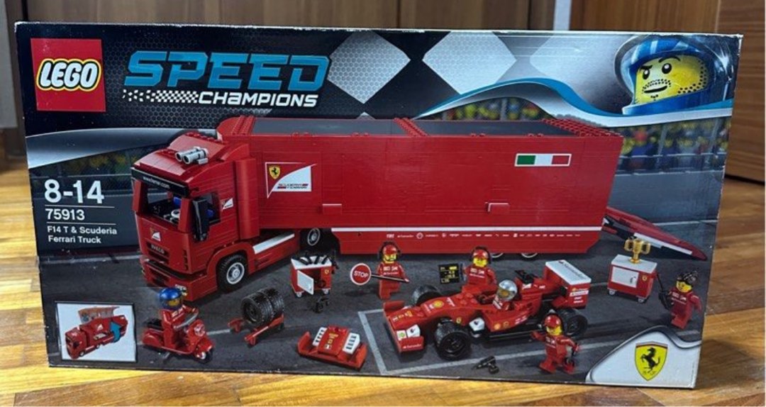レゴ 75913 F14 T & スクーデリア・フェラーリ トラック　未開封 Amazon.com: LEGO Speed Champions F14 T & Scuderia Ferrari