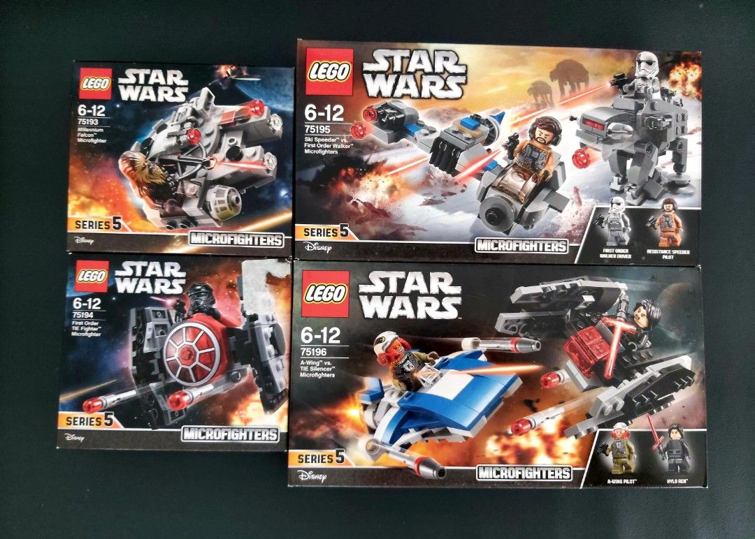 Microfighters series 5 new arrivals