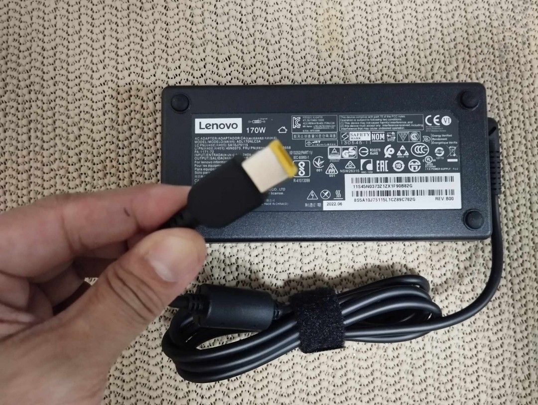 Lenovo Laptop charger adapter Usb type square type 20V 8.5A 170W (Category: Chargers) located in Manila. Submitted by reiolshoppe (Listing ID 1290163620, Image 2). Description: Compatible with ThinkPad 11e Series 11e 1st Gen (AMD Windows) 11e 1st Gen (Chromebook) 11e 1st Gen (Intel Windows) 11e 2nd Generation (Intel Windows) E Series- E440 E450 E455 E540 E550 E550c E555 L Series- L450 Multimode- ThinkPad Helix (1st Gen) S Series- S431 S440 S531 S