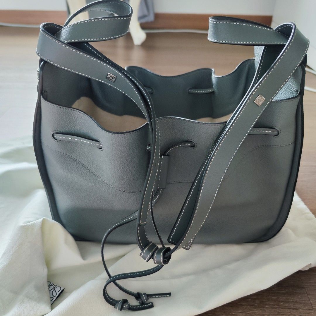 Loewe Medium Hammock Drawstring Women s Fashion Bags Wallets Shoulder Bags on Carousell