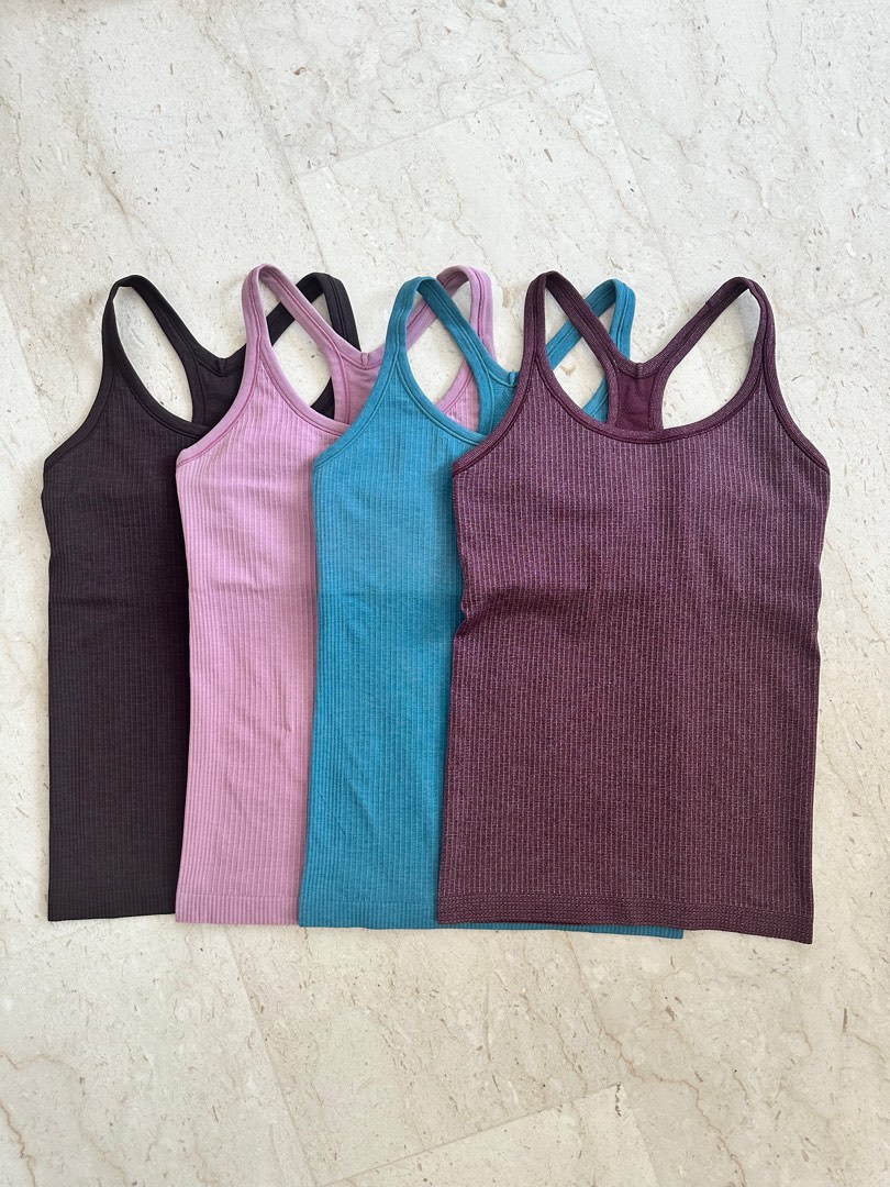 lululemon Ebb to Street Tank, Women's Fashion, Activewear on Carousell