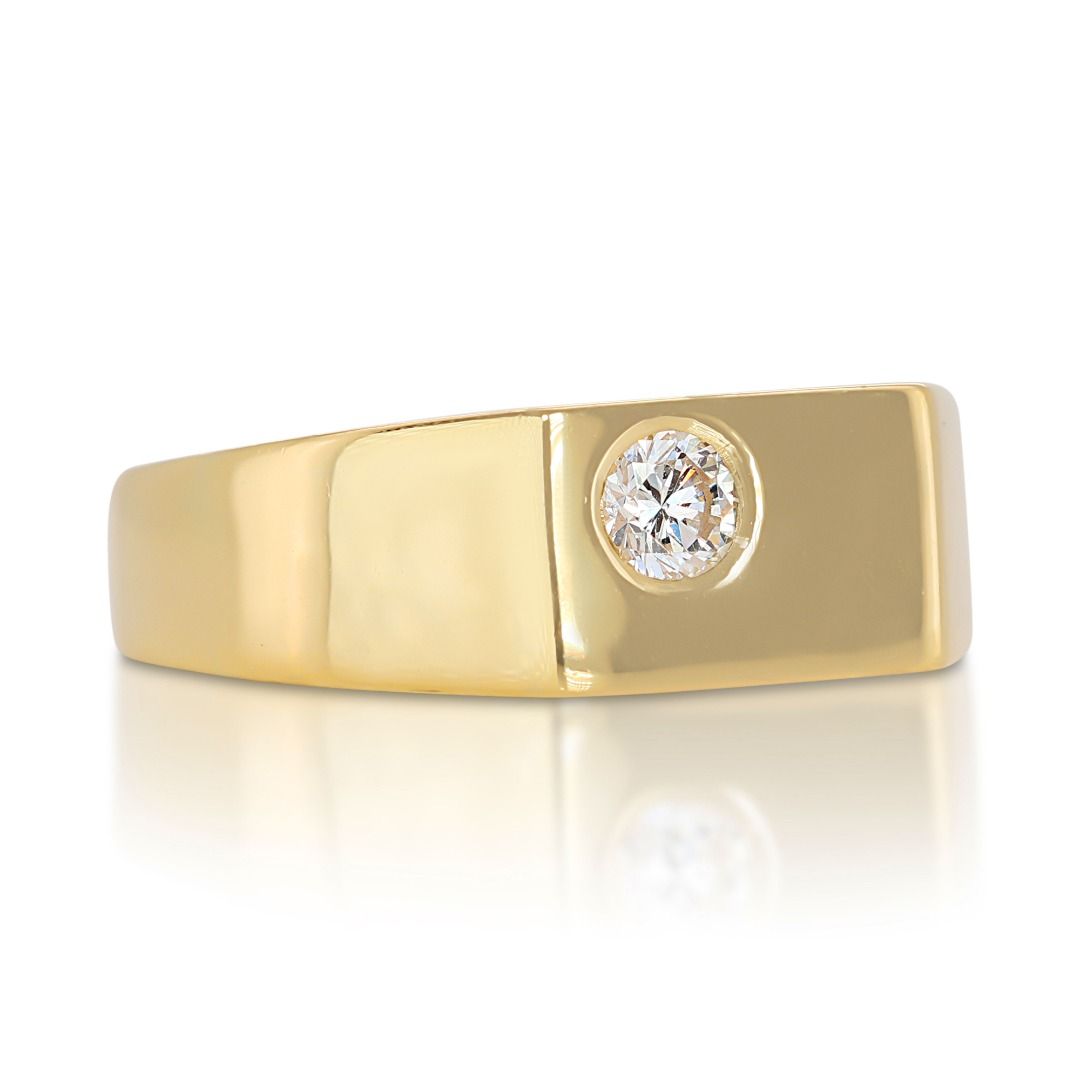Gold solitaire sales wedding sets