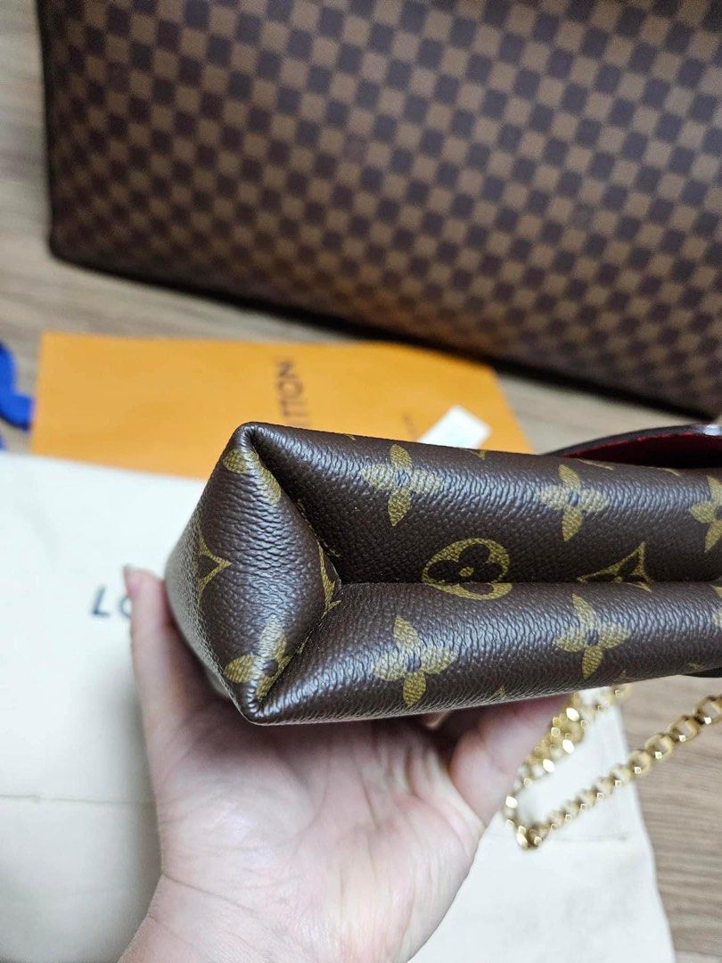 LV pallas chain shoulder bag (Category: Luxury Bags & Wallets) located in Cebu City. Submitted by forless.ph (Listing ID 1290171820, Image 3). Description: 3-4 times used (good as new) ✅ complete inclusions 💯 orig or your moneyback 2x!! free shipping!!!.